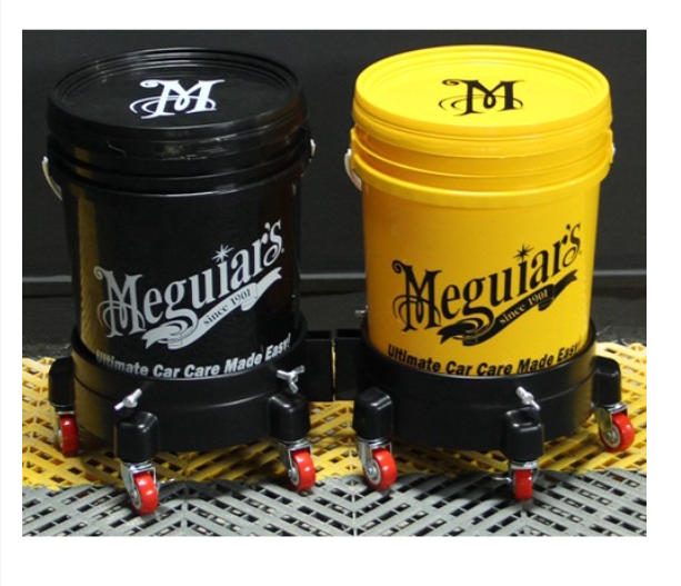 Meguiar's Yellow Bucket, Car Wash Bucket for Water and Suds - 3.5 Gallon
